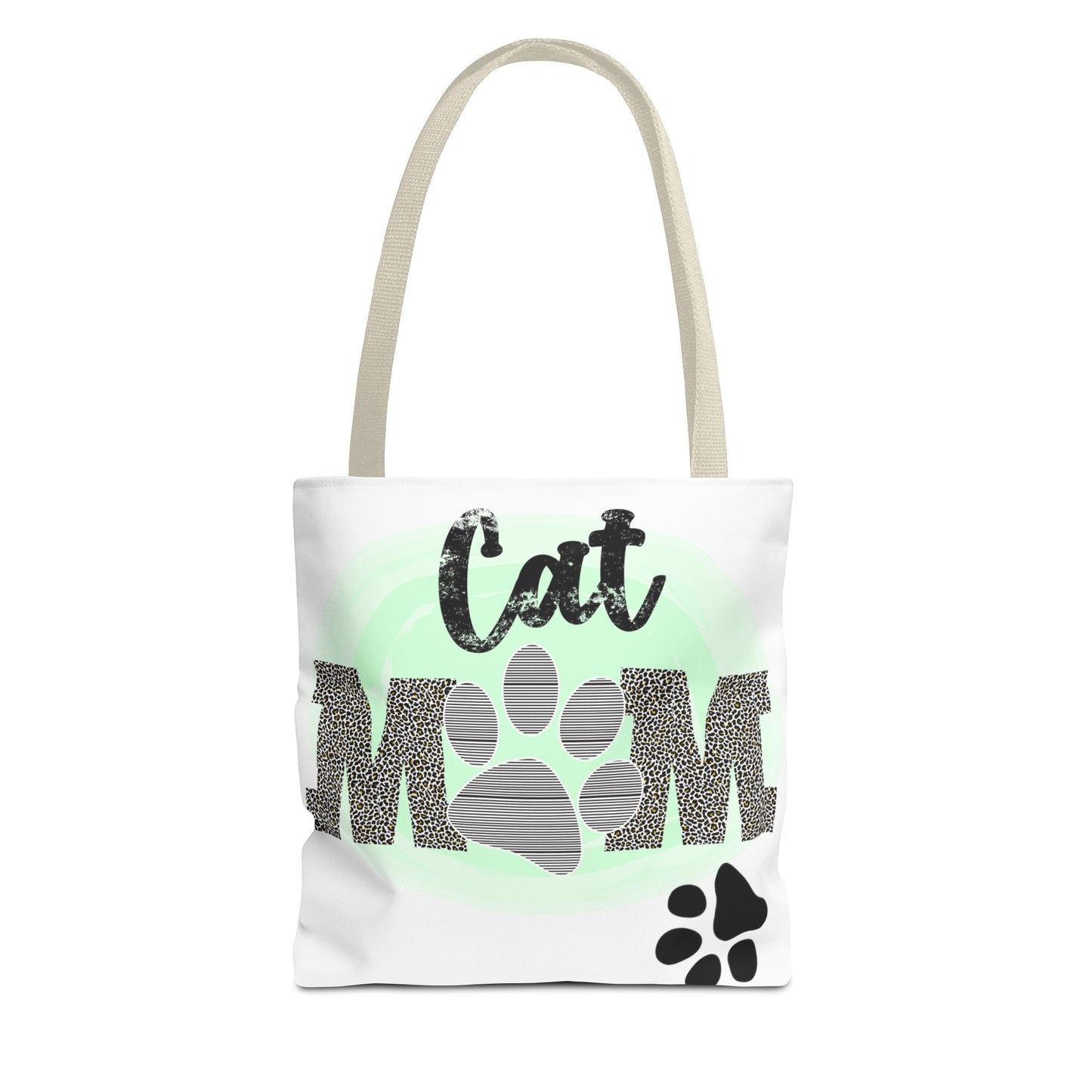 Cat Mom Tote Bag (AOP)