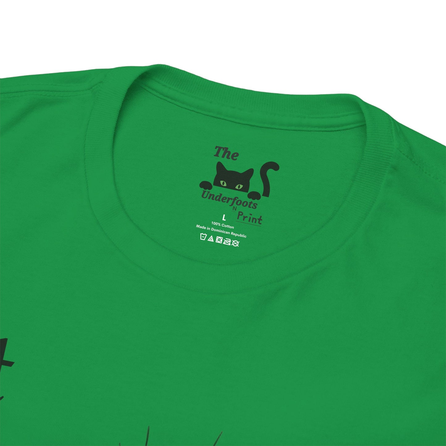 Let a cat rescue you Unisex Heavy Cotton Cat Tee