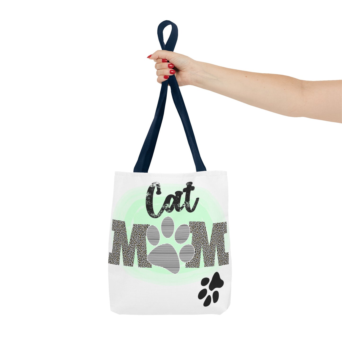 Cat Mom Tote Bag (AOP)