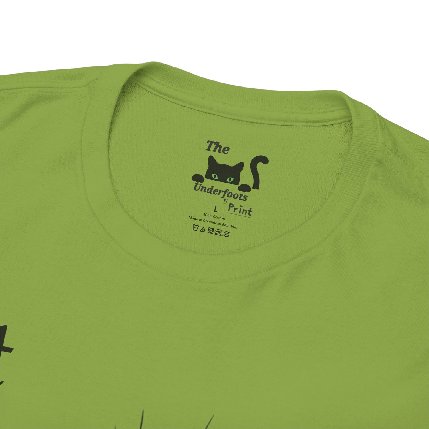 Let a cat rescue you Unisex Heavy Cotton Cat Tee