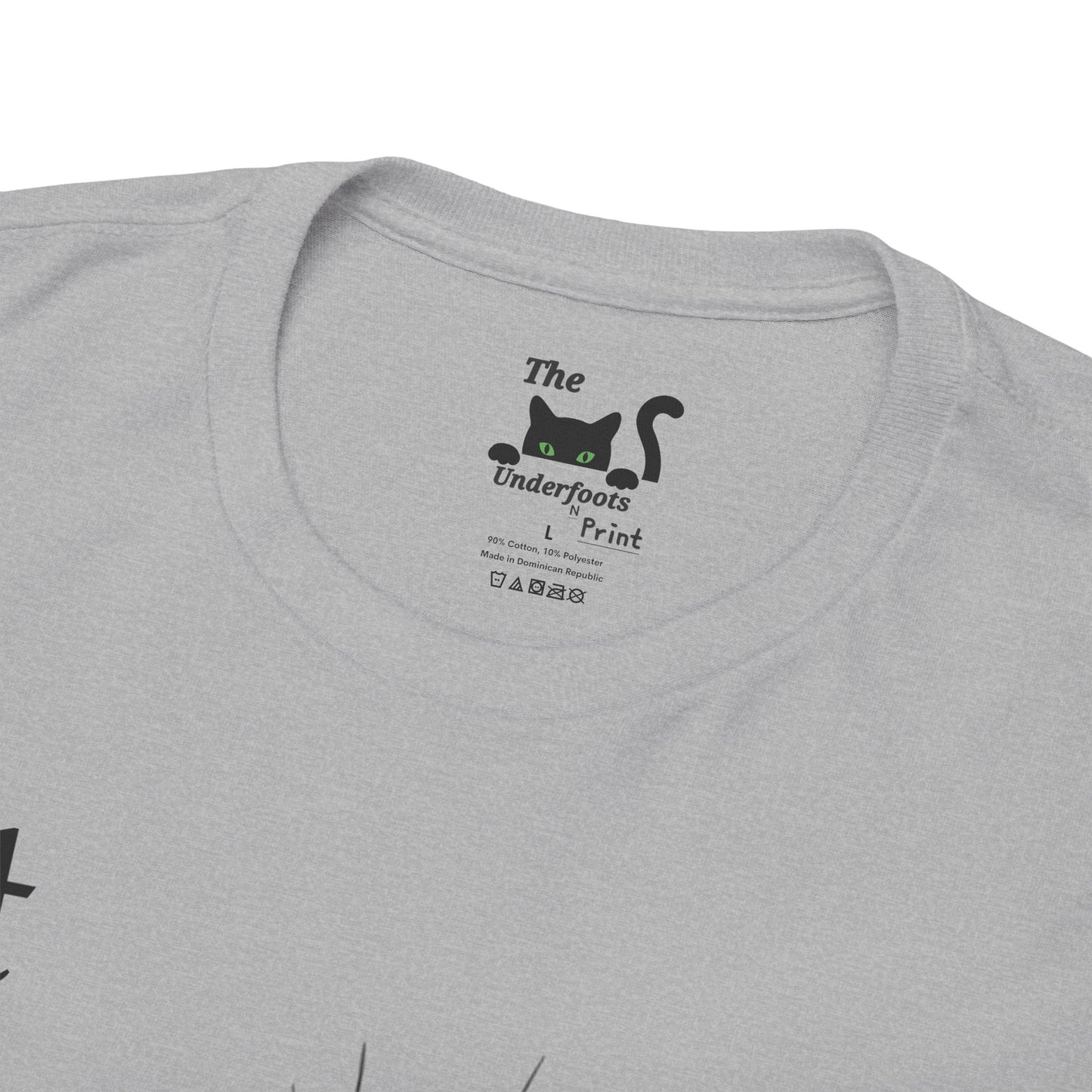 Let a cat rescue you Unisex Heavy Cotton Cat Tee