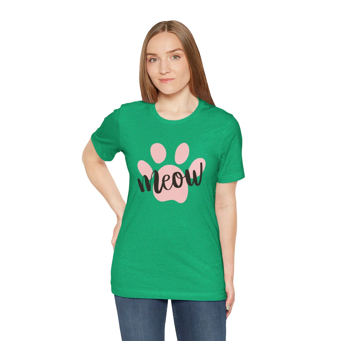 Meow Unisex Jersey Short Sleeve Tee