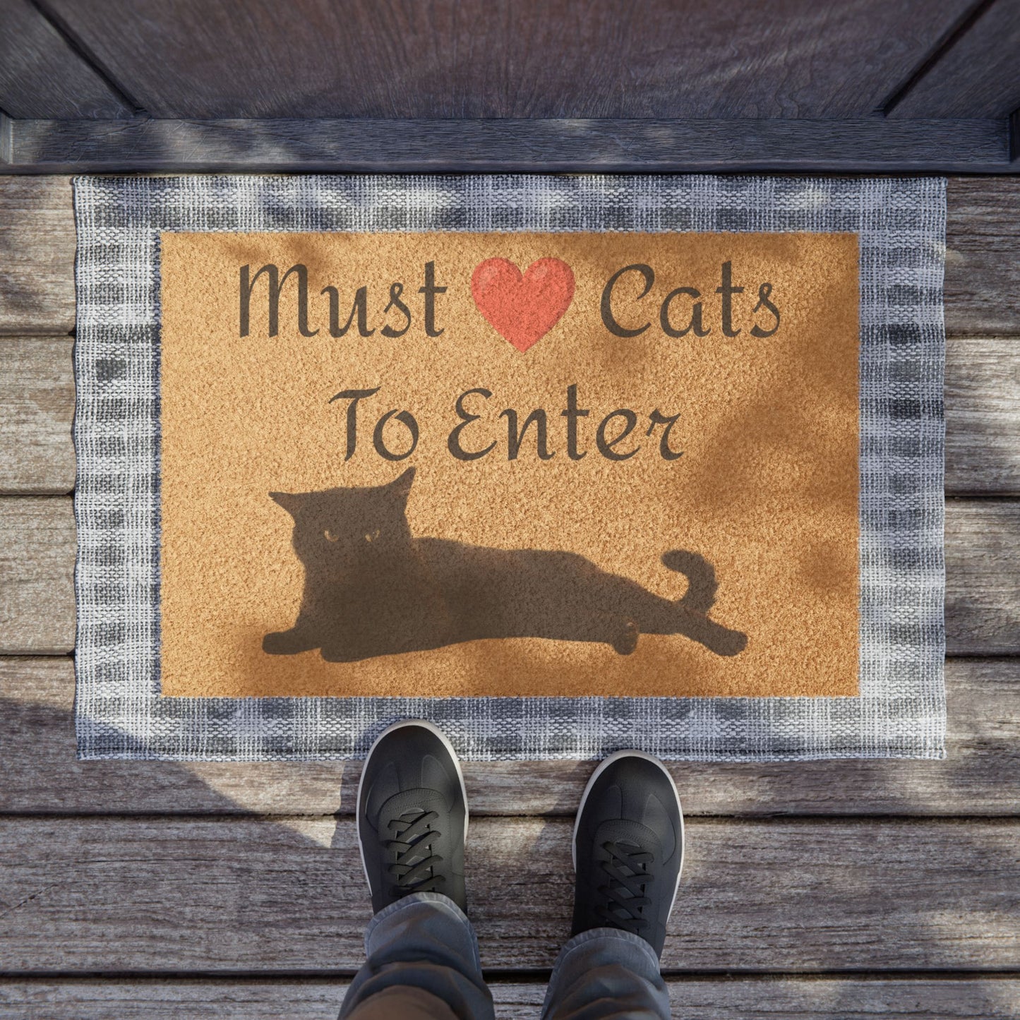 Must ❤️ Cats to enter Doormat