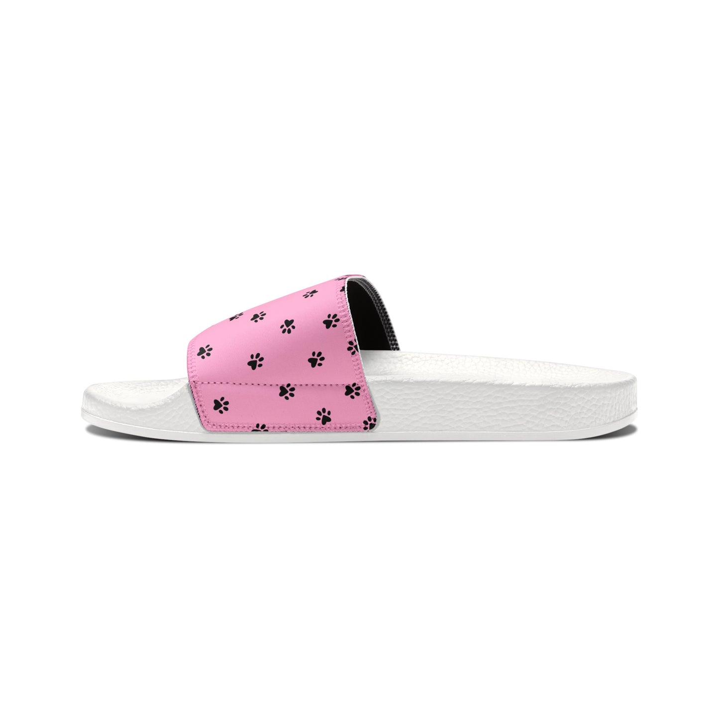 Youth Cat Print Removable-Strap Sandals
