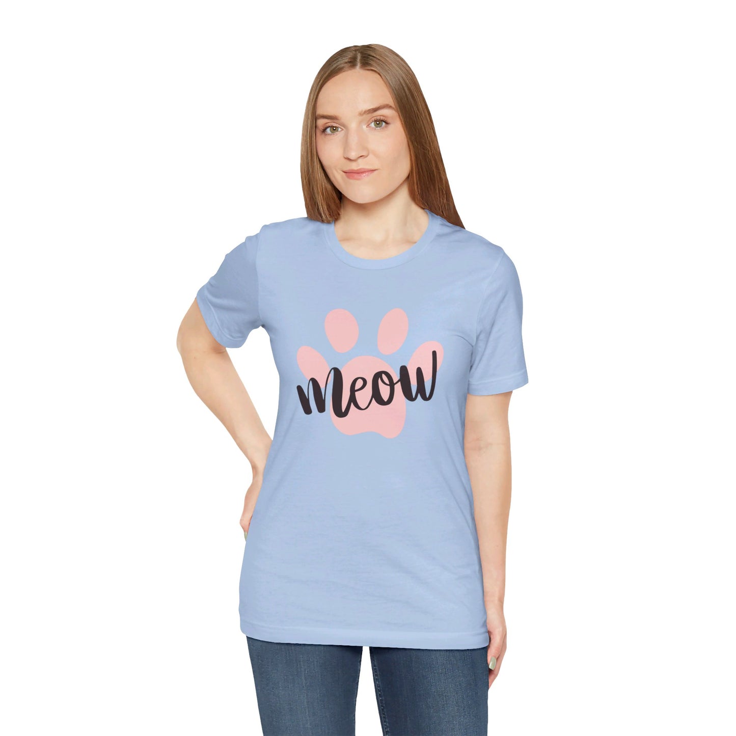 Meow Unisex Jersey Short Sleeve Tee