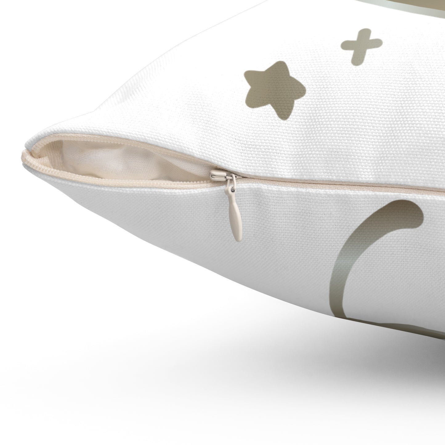 Cat moon-stars Spun Polyester Square Pillow
