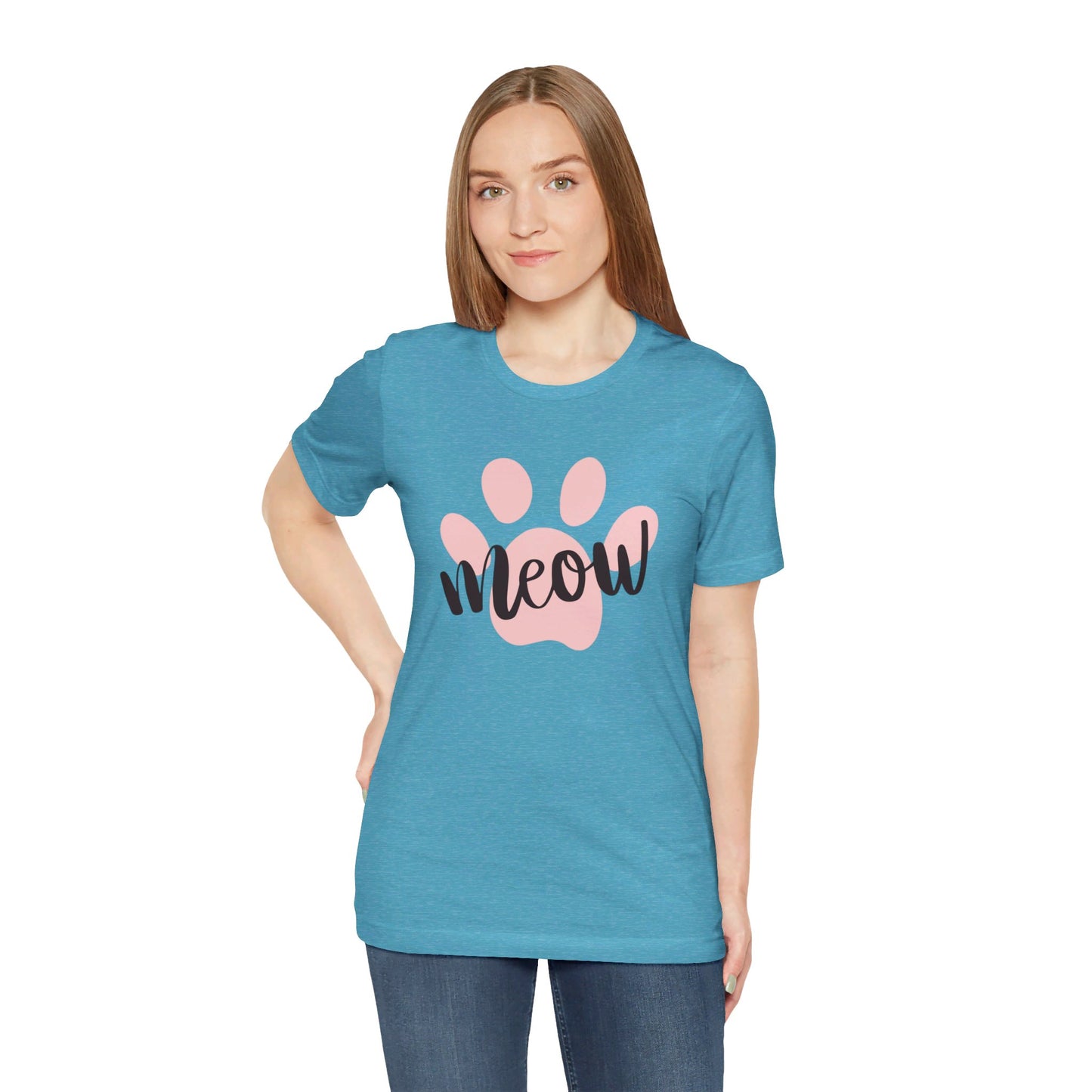 Meow Unisex Jersey Short Sleeve Tee