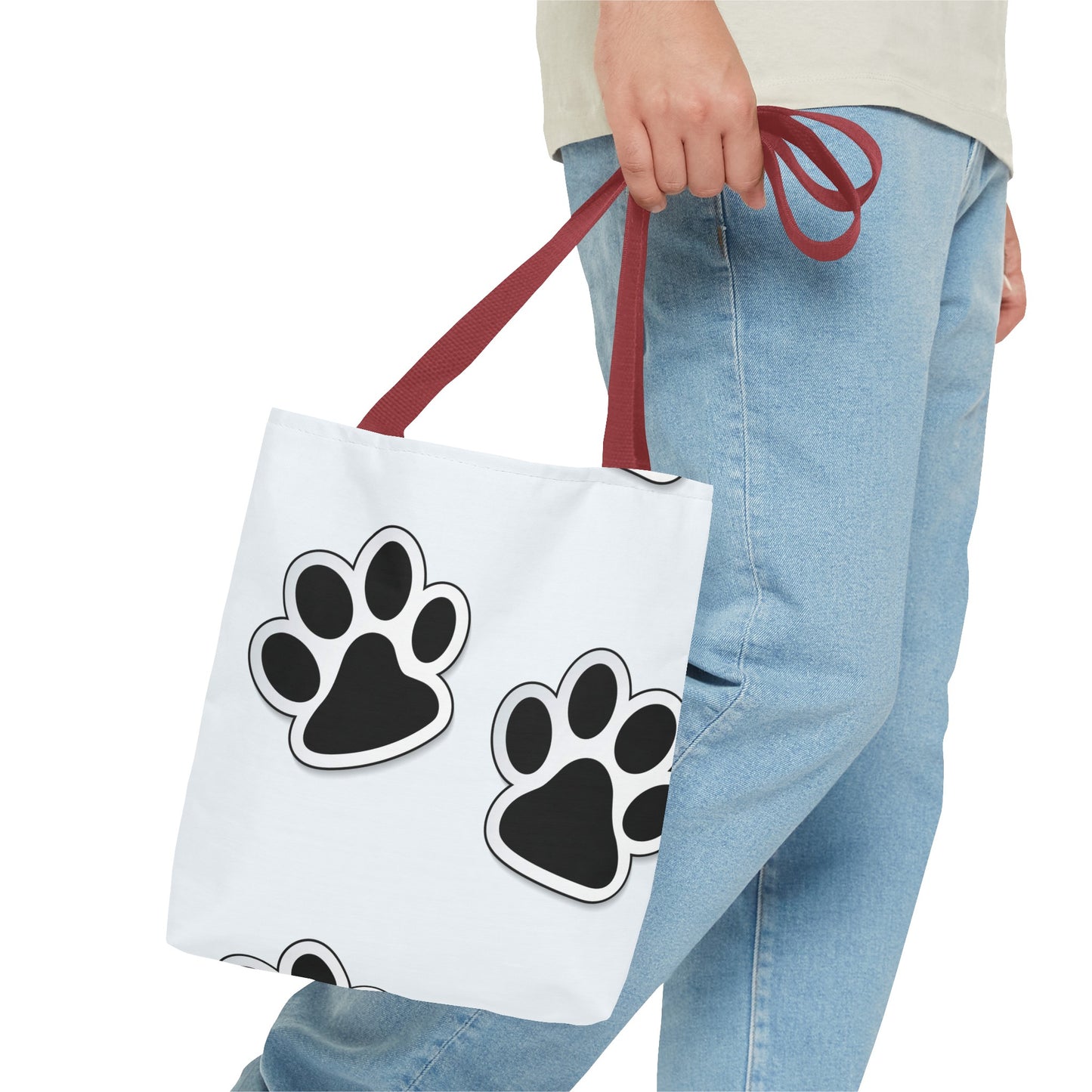 Paw PrintTote Bag (AOP)