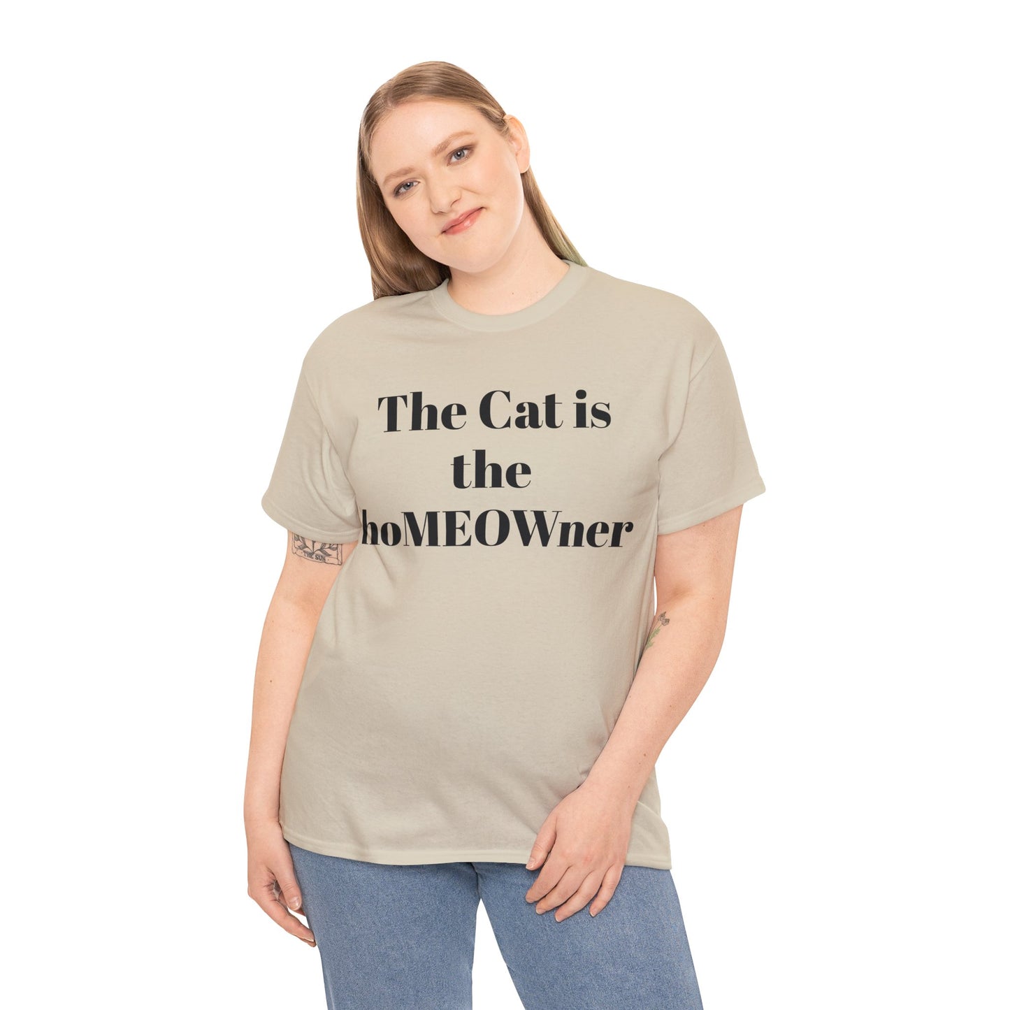 hoMEOWner Unisex Heavy Cotton Tee