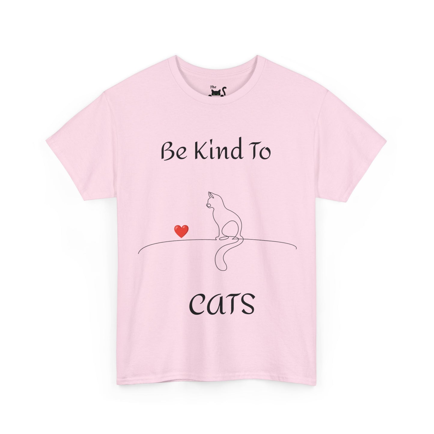 Be Kind to Cats Unisex Heavy Cotton Gildan 5000 Tee