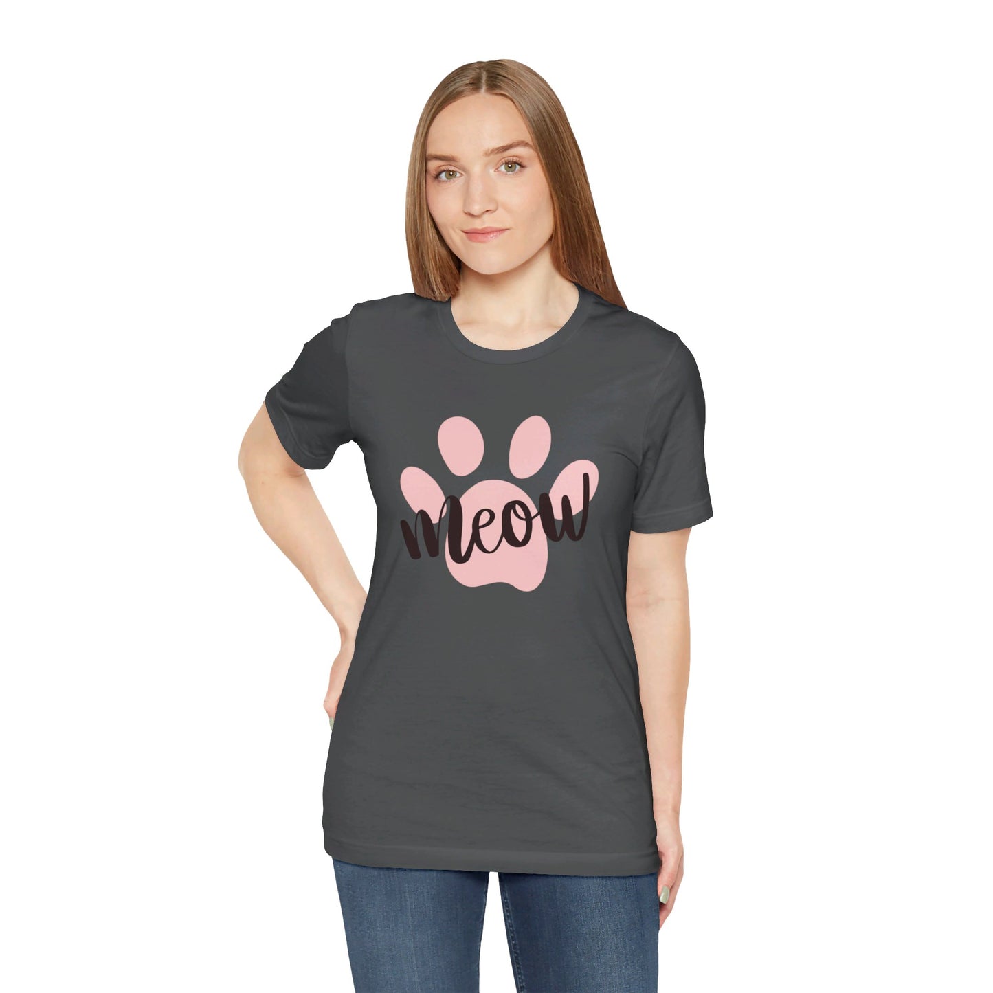 Meow Unisex Jersey Short Sleeve Tee