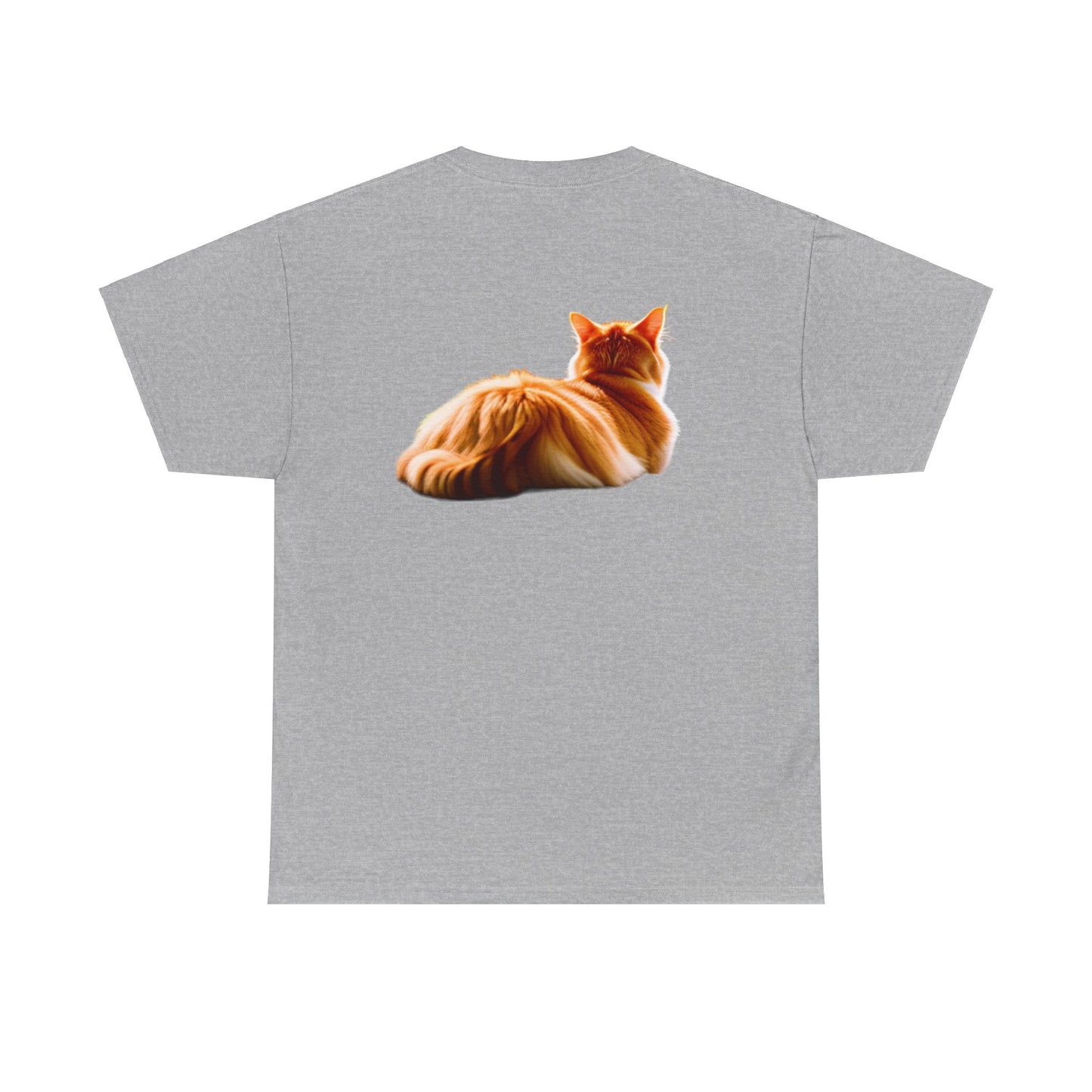 Orange cats are cool Unisex Heavy Cotton Orange CatTee