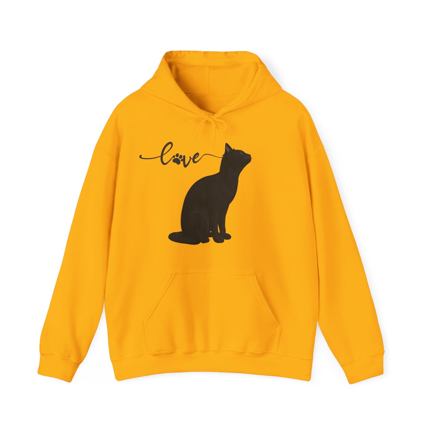 Love cat Unisex Heavy Blend™ Hooded Sweatshirt Cat Love