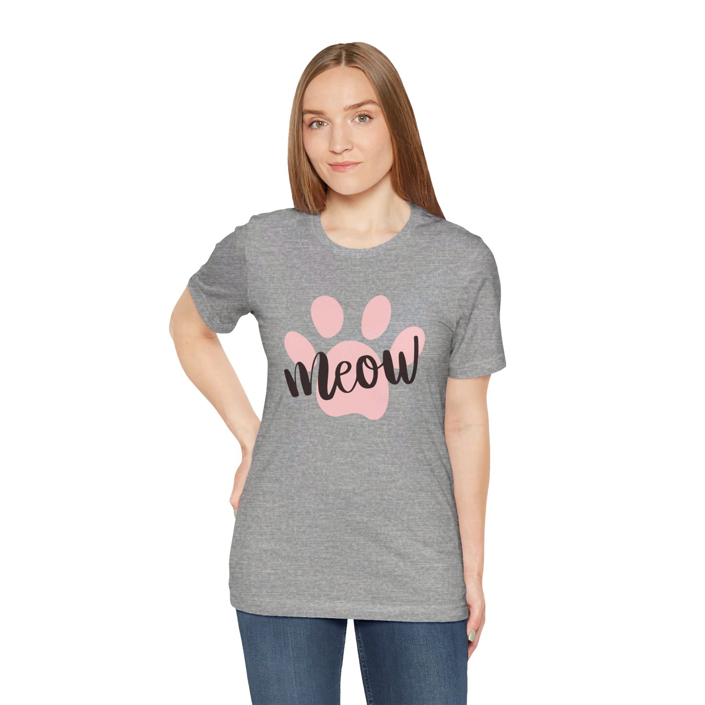 Meow Unisex Jersey Short Sleeve Tee