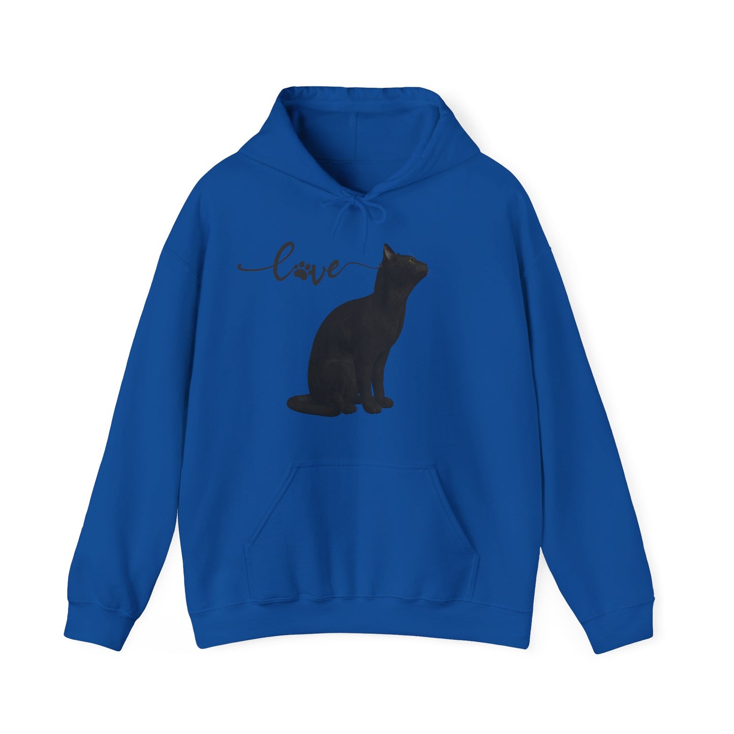 Love cat Unisex Heavy Blend™ Hooded Sweatshirt Cat Love