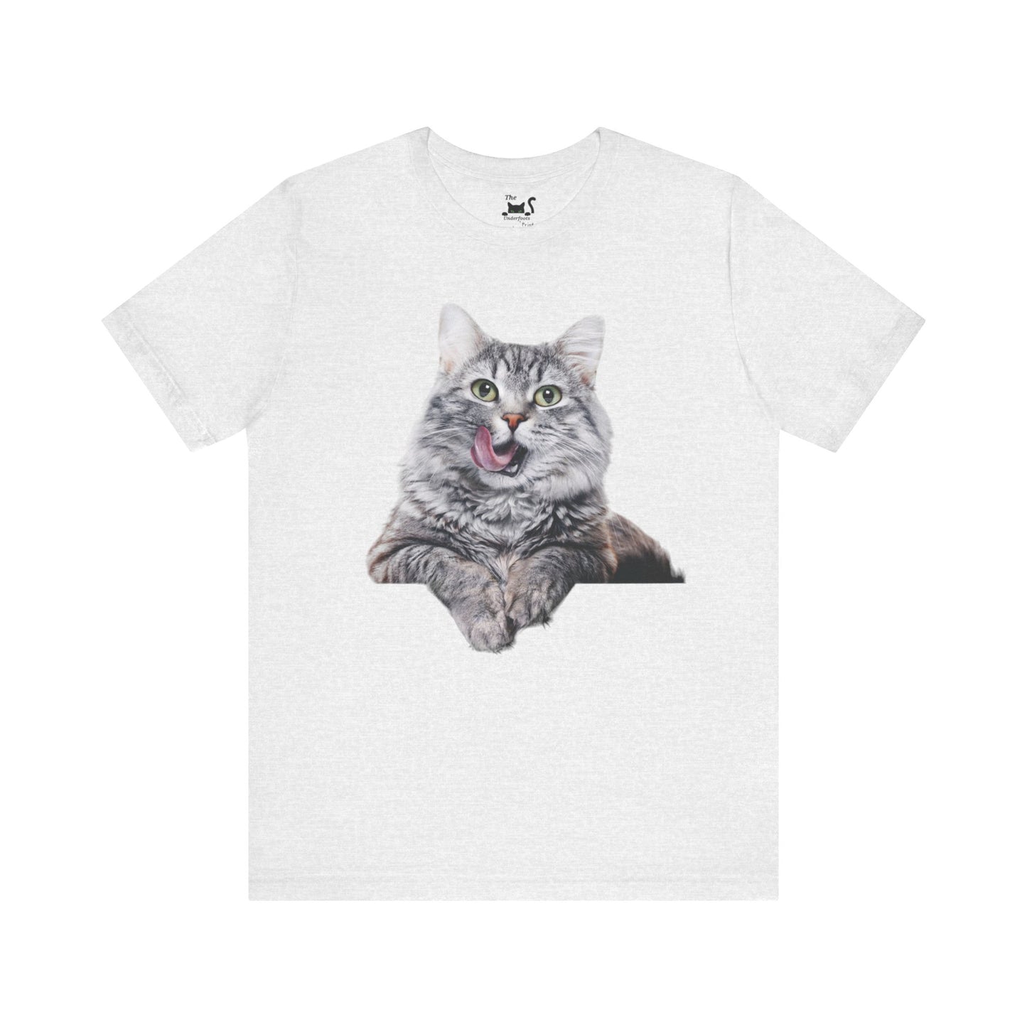 Grey Kitty Unisex Jersey Short Sleeve