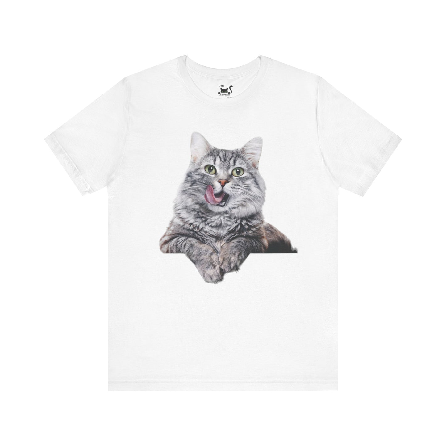 Grey Kitty Unisex Jersey Short Sleeve