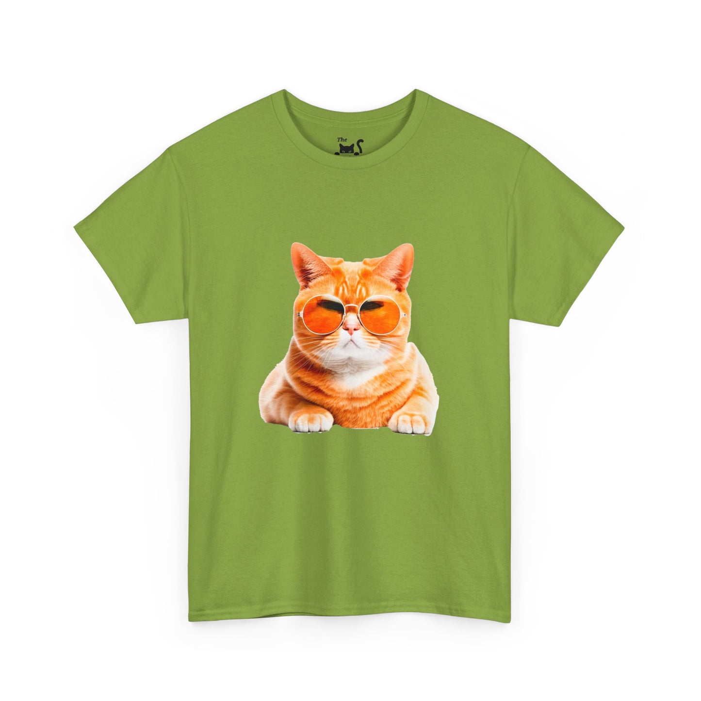 Orange cats are cool Unisex Heavy Cotton Orange CatTee