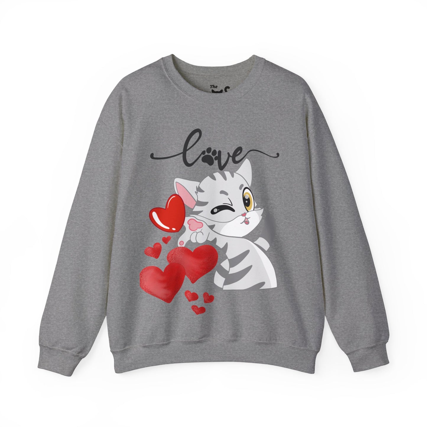 Cats are love ❤️ Unisex Heavy Blend™ Crewneck Sweatshirt