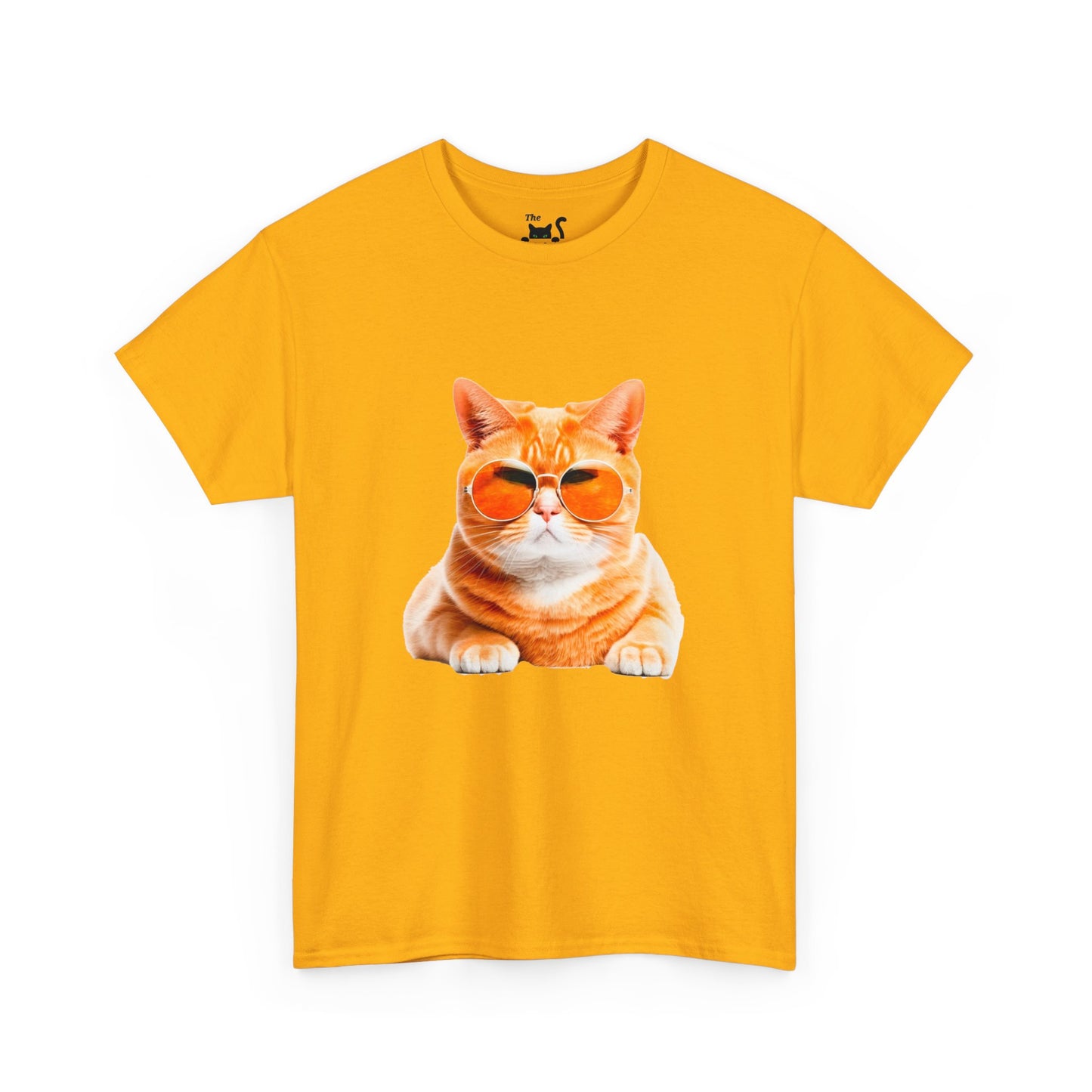 Orange cats are cool Unisex Heavy Cotton Orange CatTee