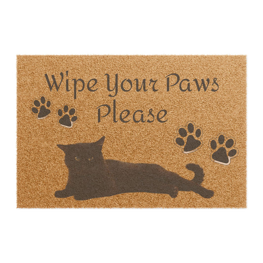 Wipe Your Paws Please Doormat