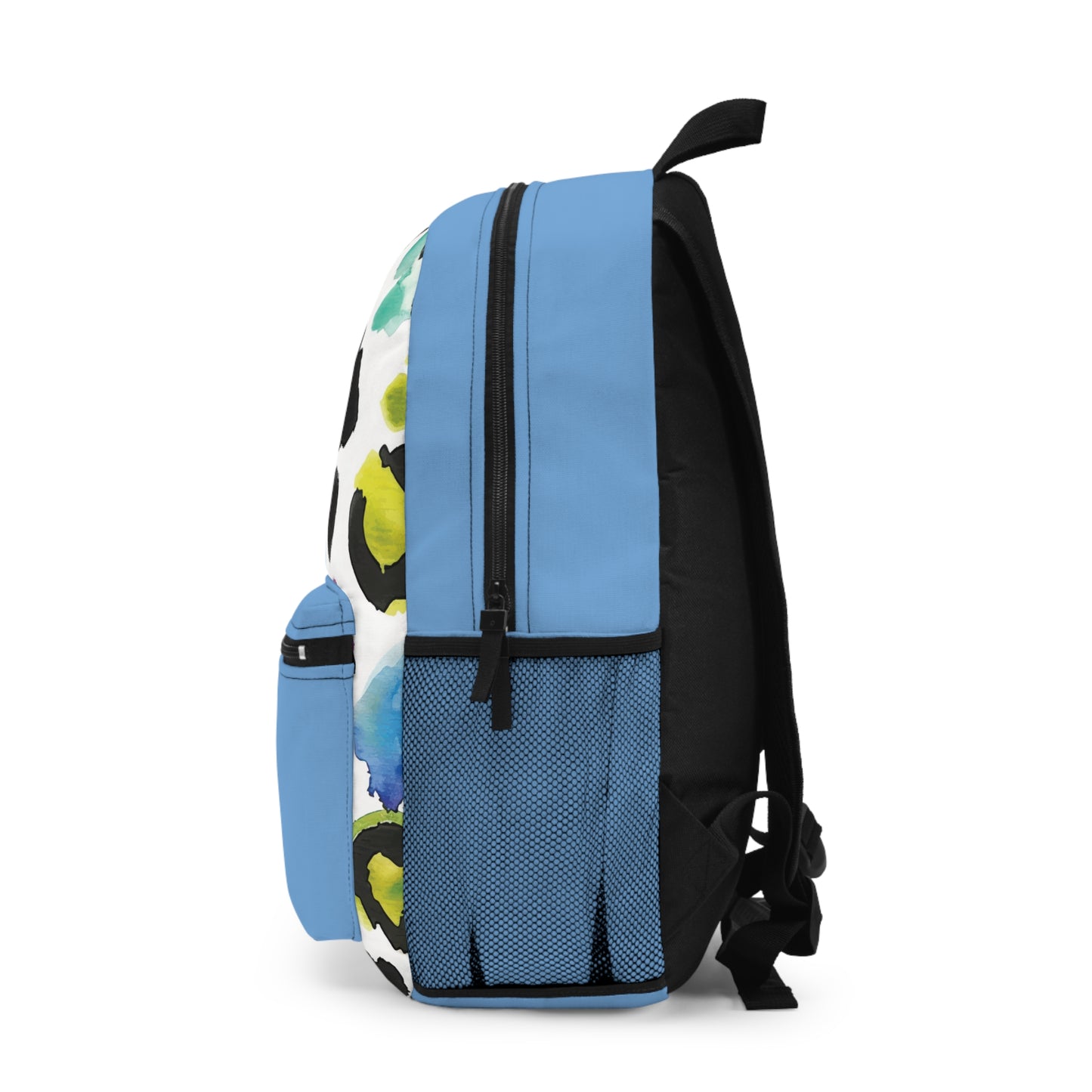 Blue/multi color animal print Backpack