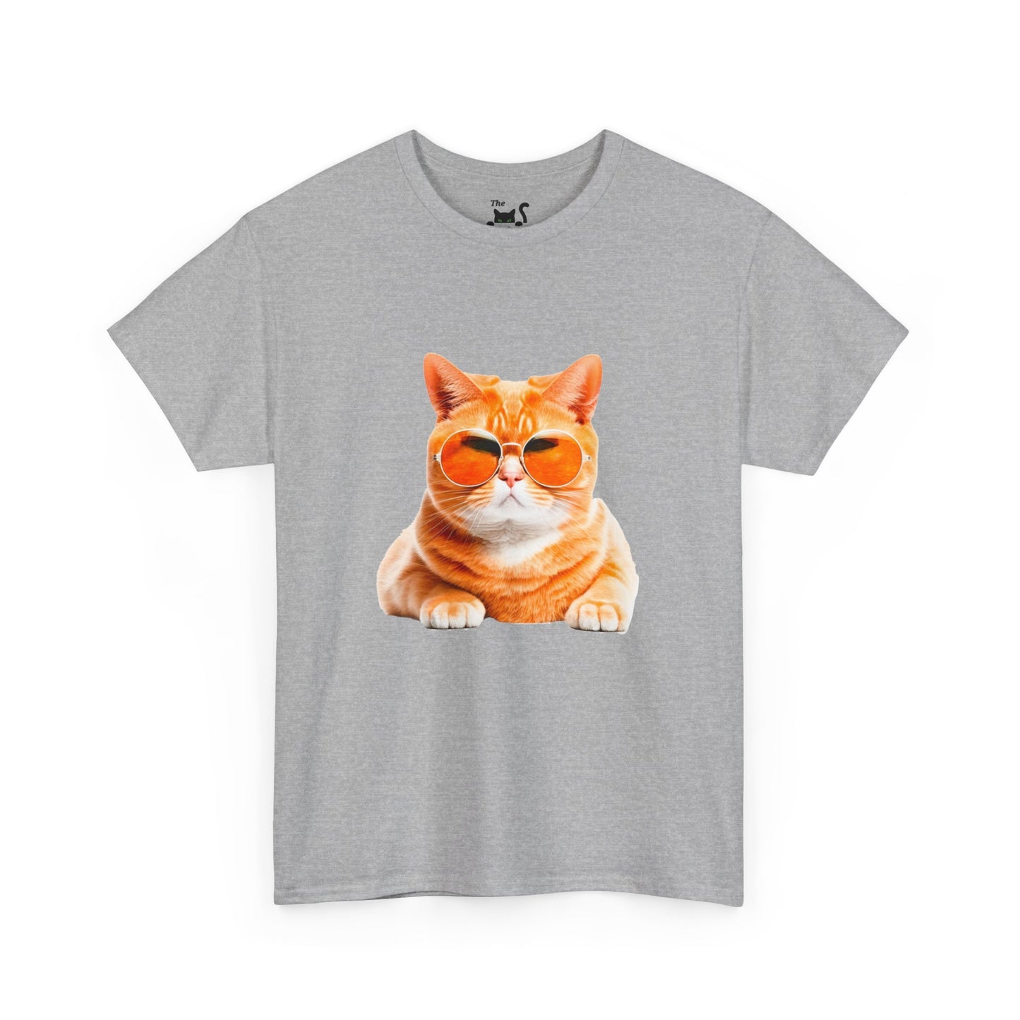 Orange cats are cool Unisex Heavy Cotton Orange CatTee