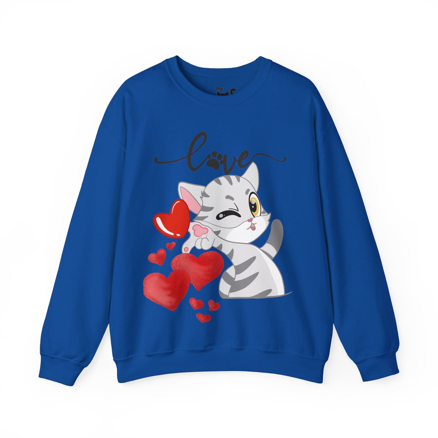 Cats are love ❤️ Unisex Heavy Blend™ Crewneck Sweatshirt