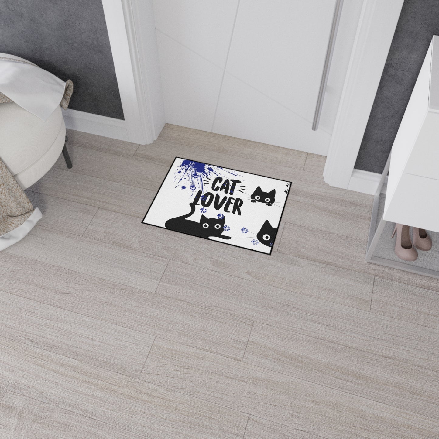 Cat lover Heavy Duty Floor Mat