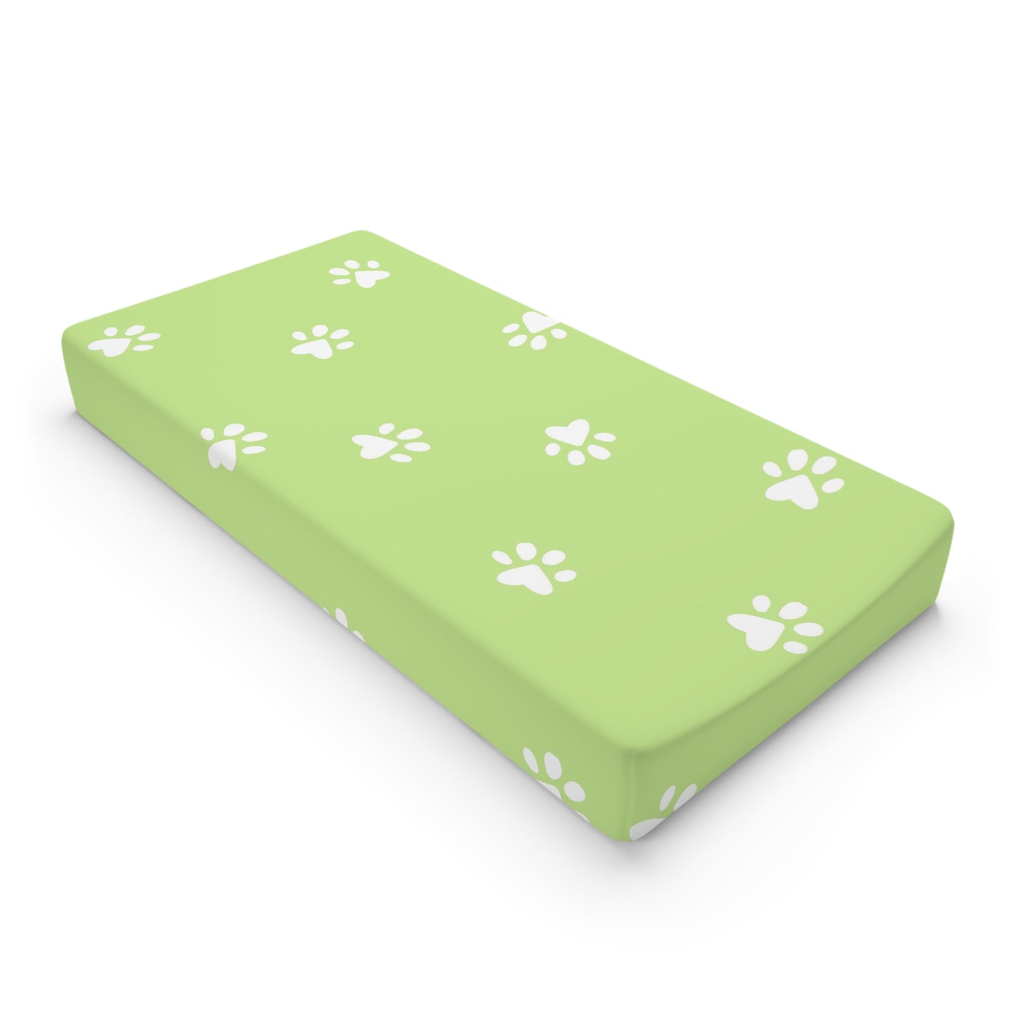 Baby Changing Pad Cover- Paw Print