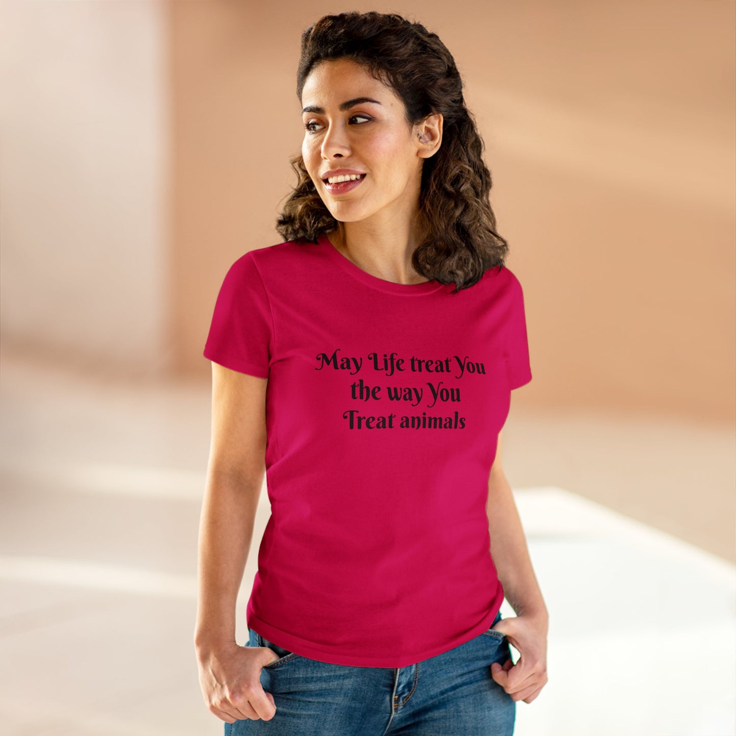 Karma Women's Midweight Cotton Tee