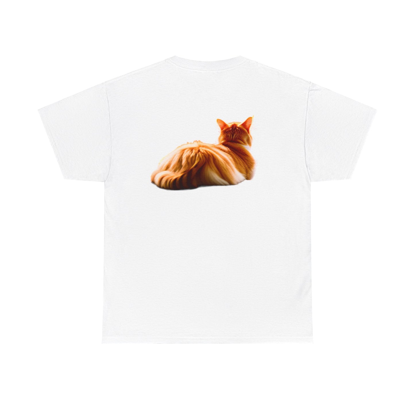 Orange cats are cool Unisex Heavy Cotton Orange CatTee