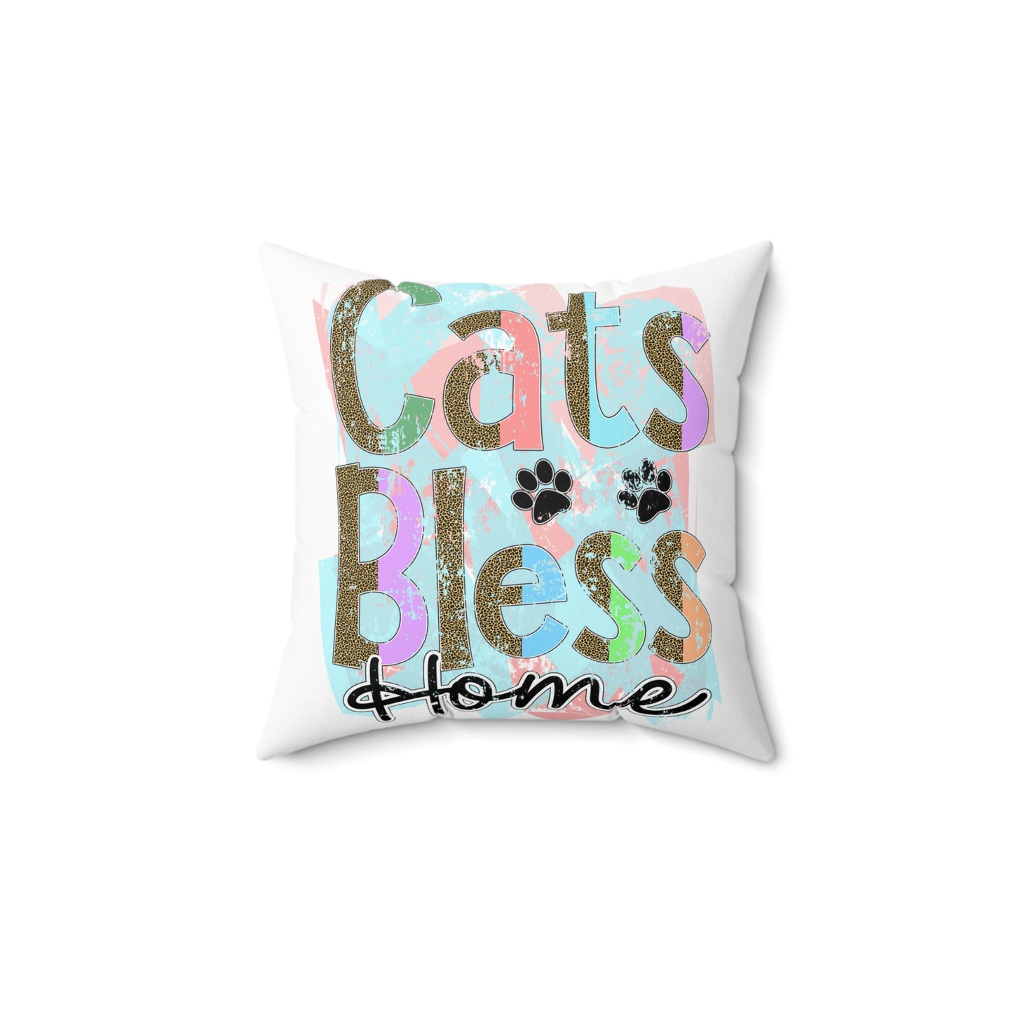 Spun Polyester Square Pillow