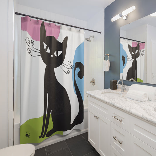 Cat era Shower Curtains