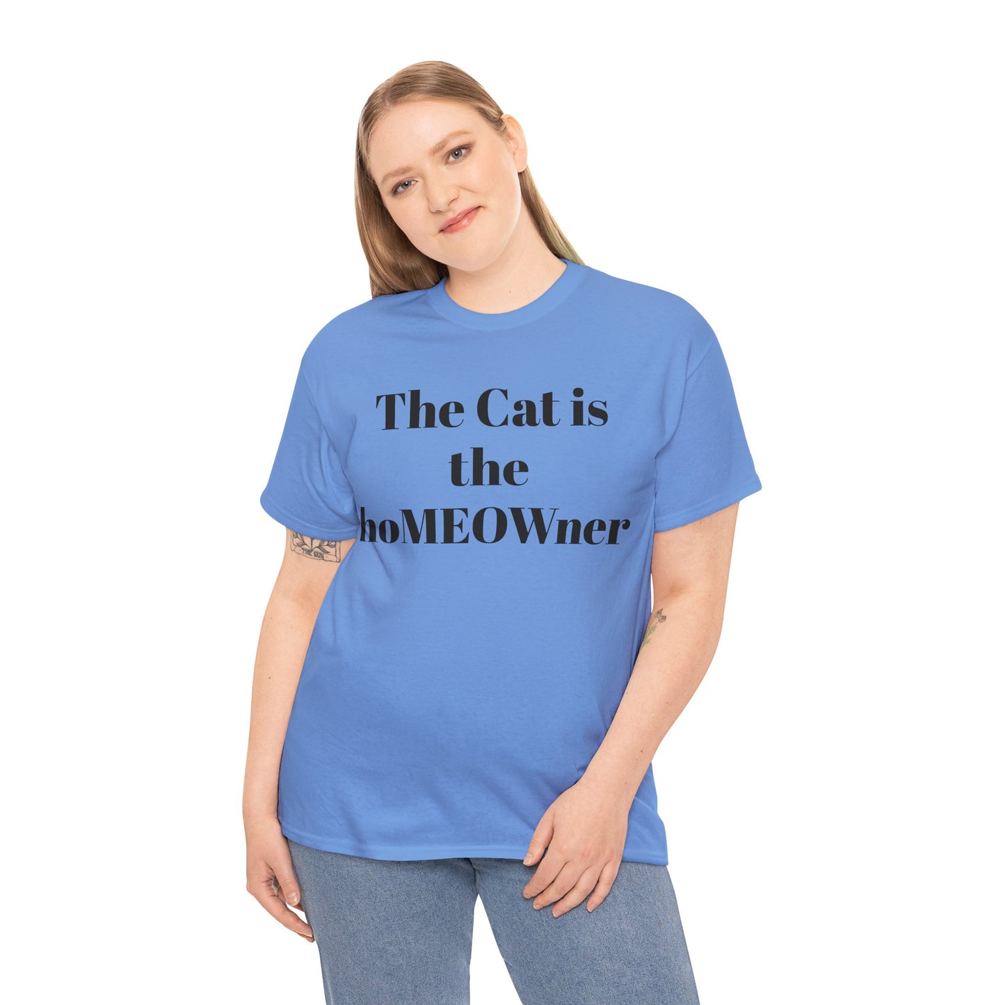hoMEOWner Unisex Heavy Cotton Tee