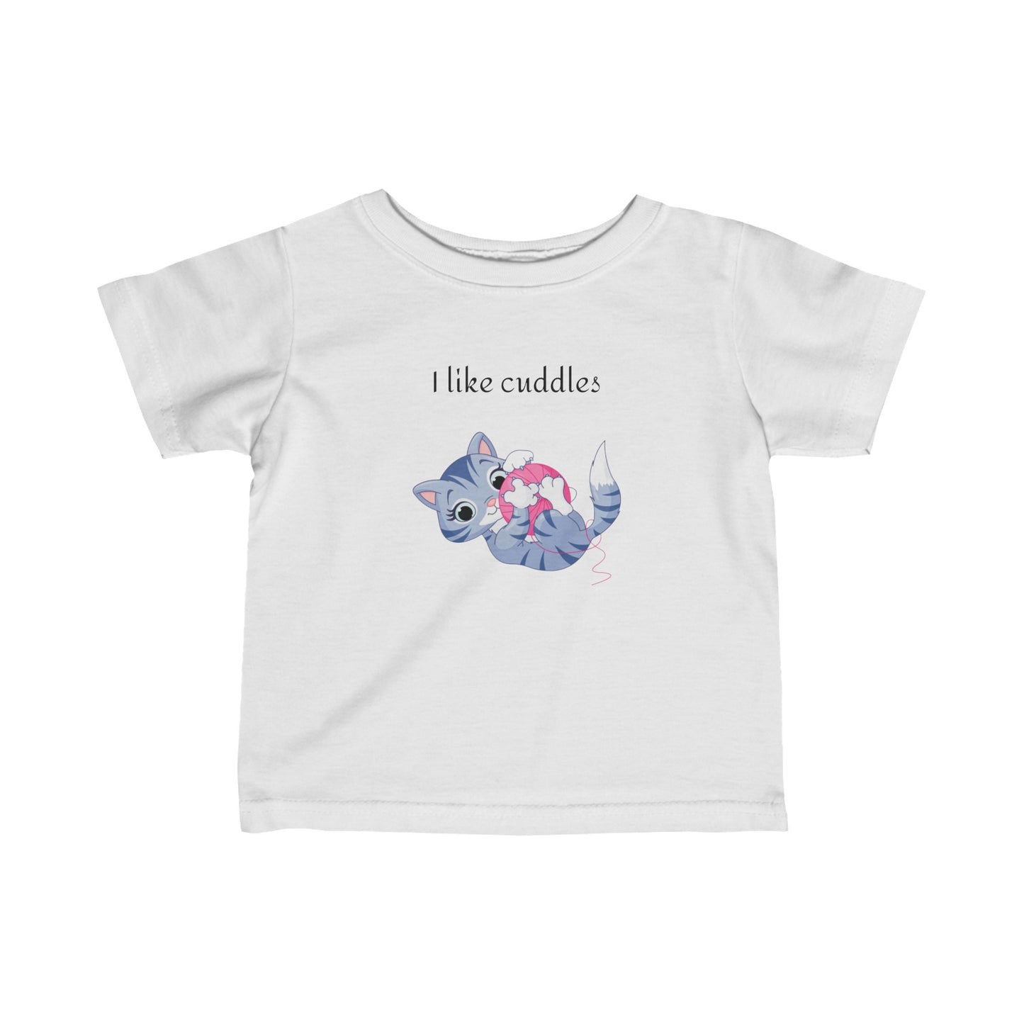 I like cuddles cat Infant Fine Jersey Tee