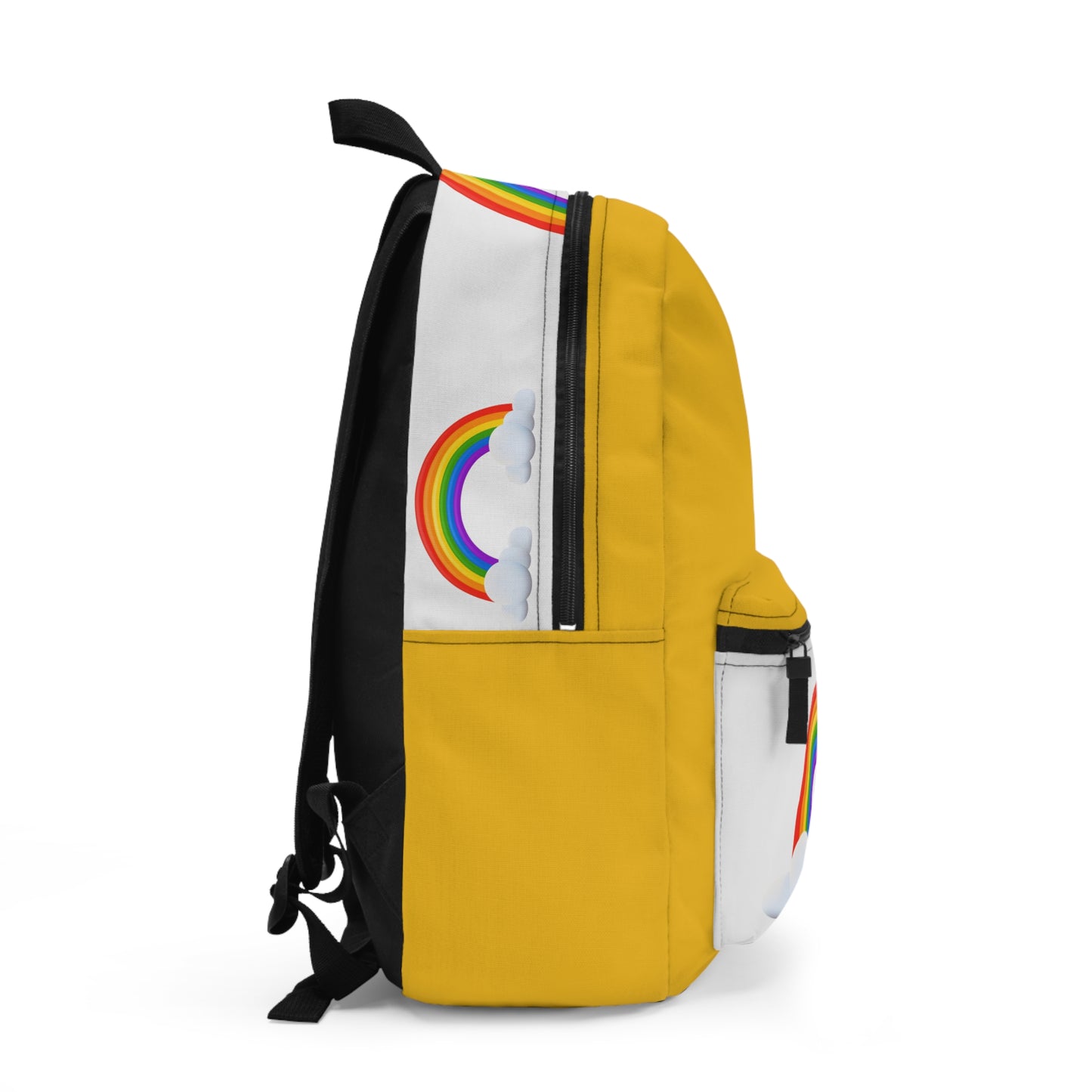 Rainbow yellow Backpack