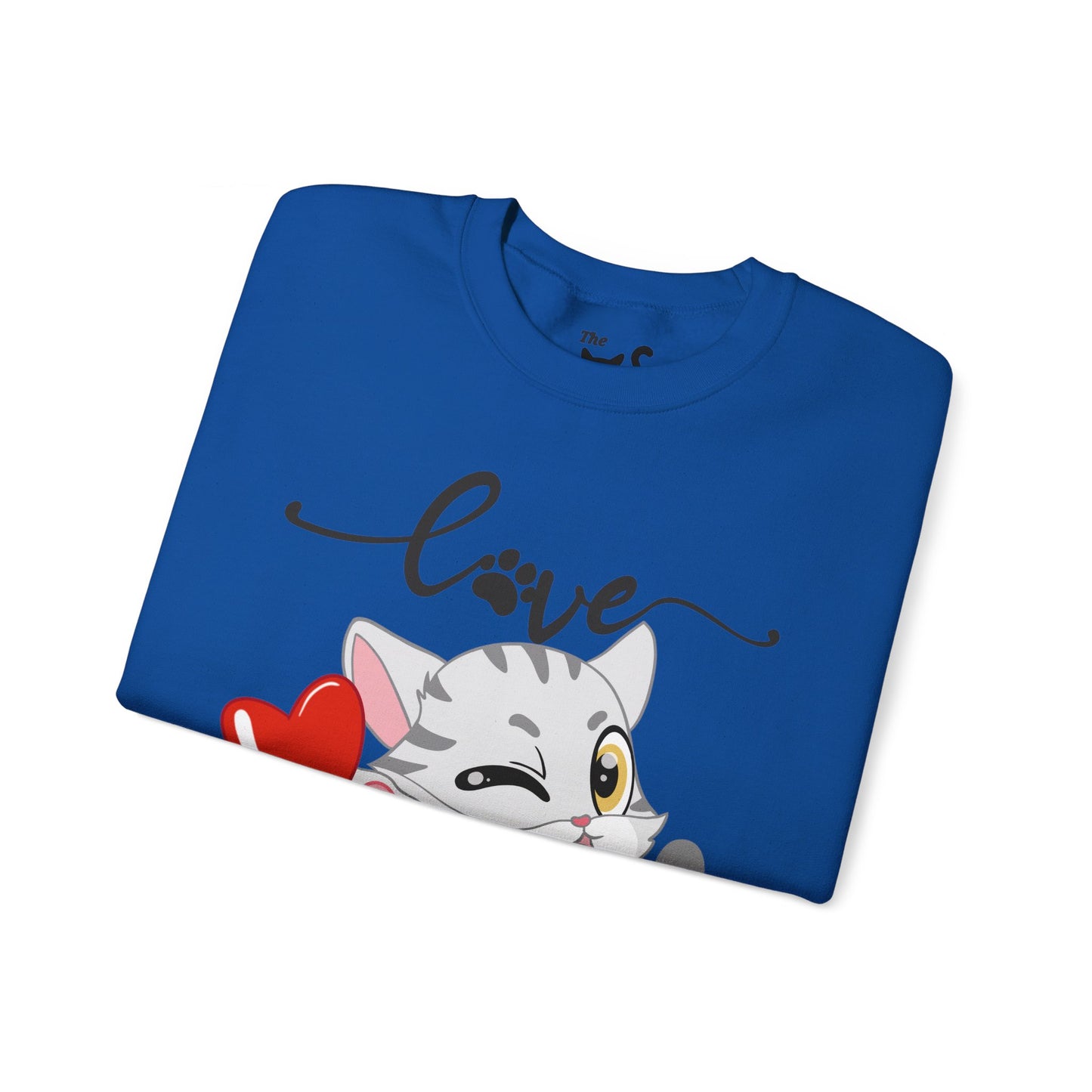 Cats are love ❤️ Unisex Heavy Blend™ Crewneck Sweatshirt