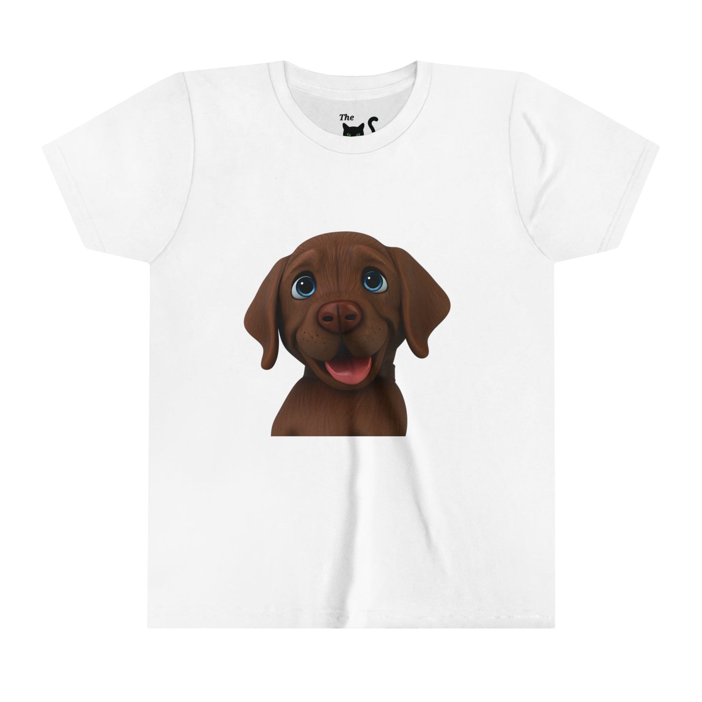 Cute dog Youth Short Sleeve Tee