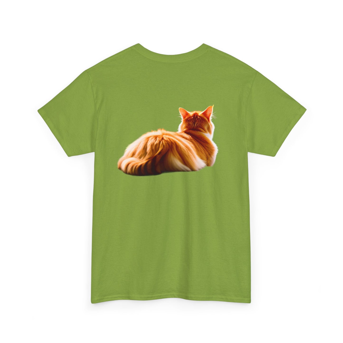 Orange cats are cool Unisex Heavy Cotton Orange CatTee