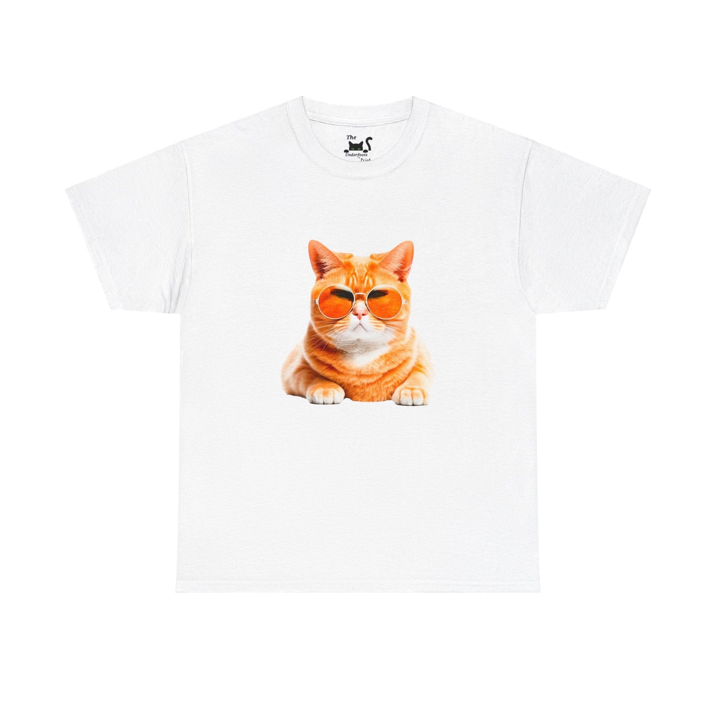 Orange cats are cool Unisex Heavy Cotton Orange CatTee