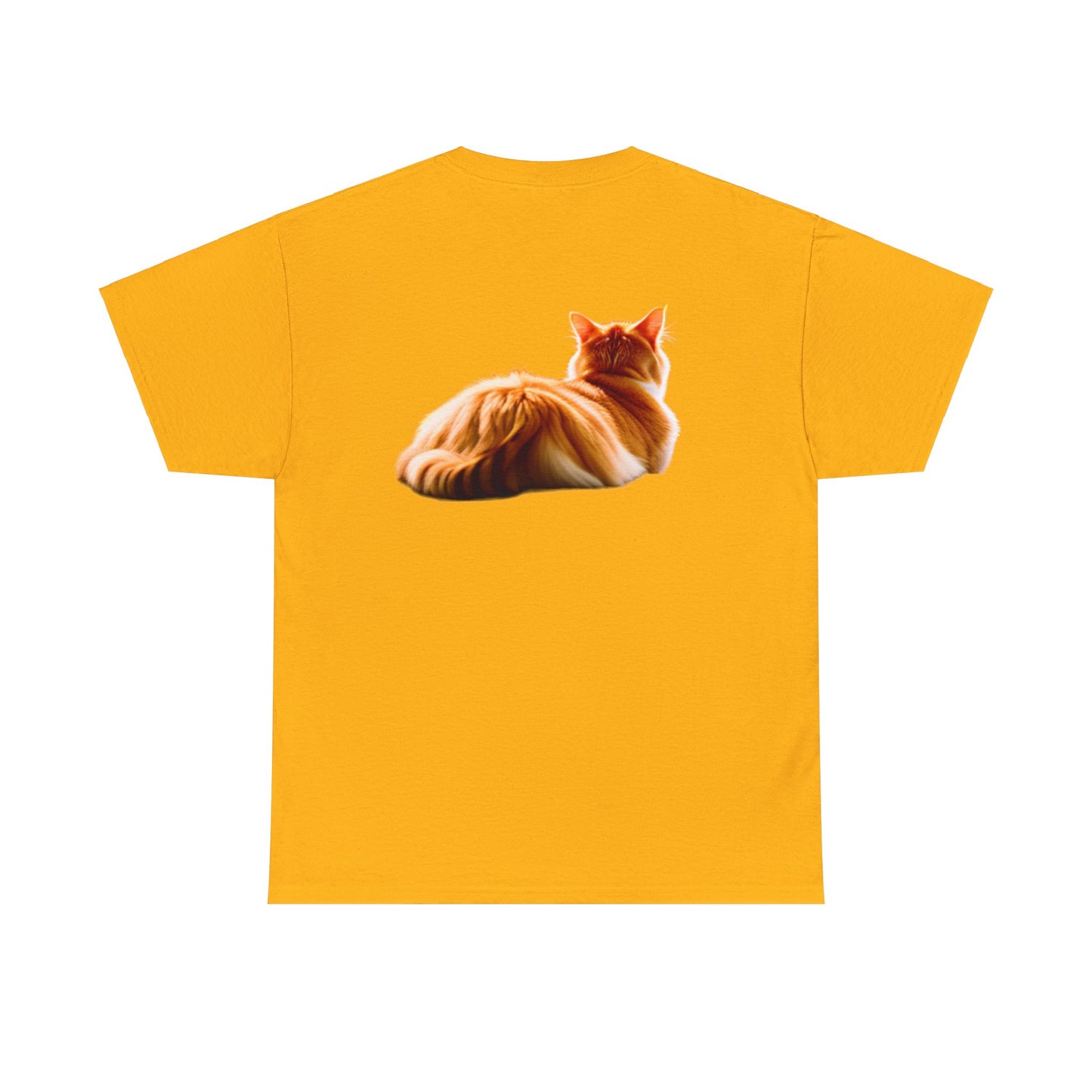 Orange cats are cool Unisex Heavy Cotton Orange CatTee