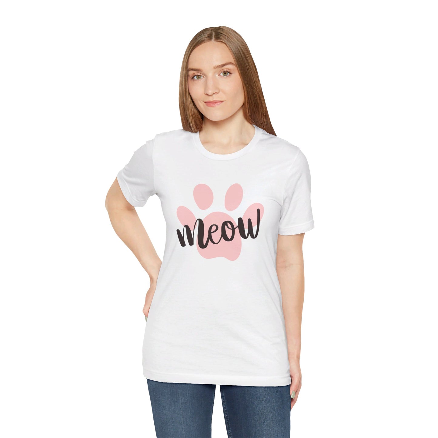 Meow Unisex Jersey Short Sleeve Tee