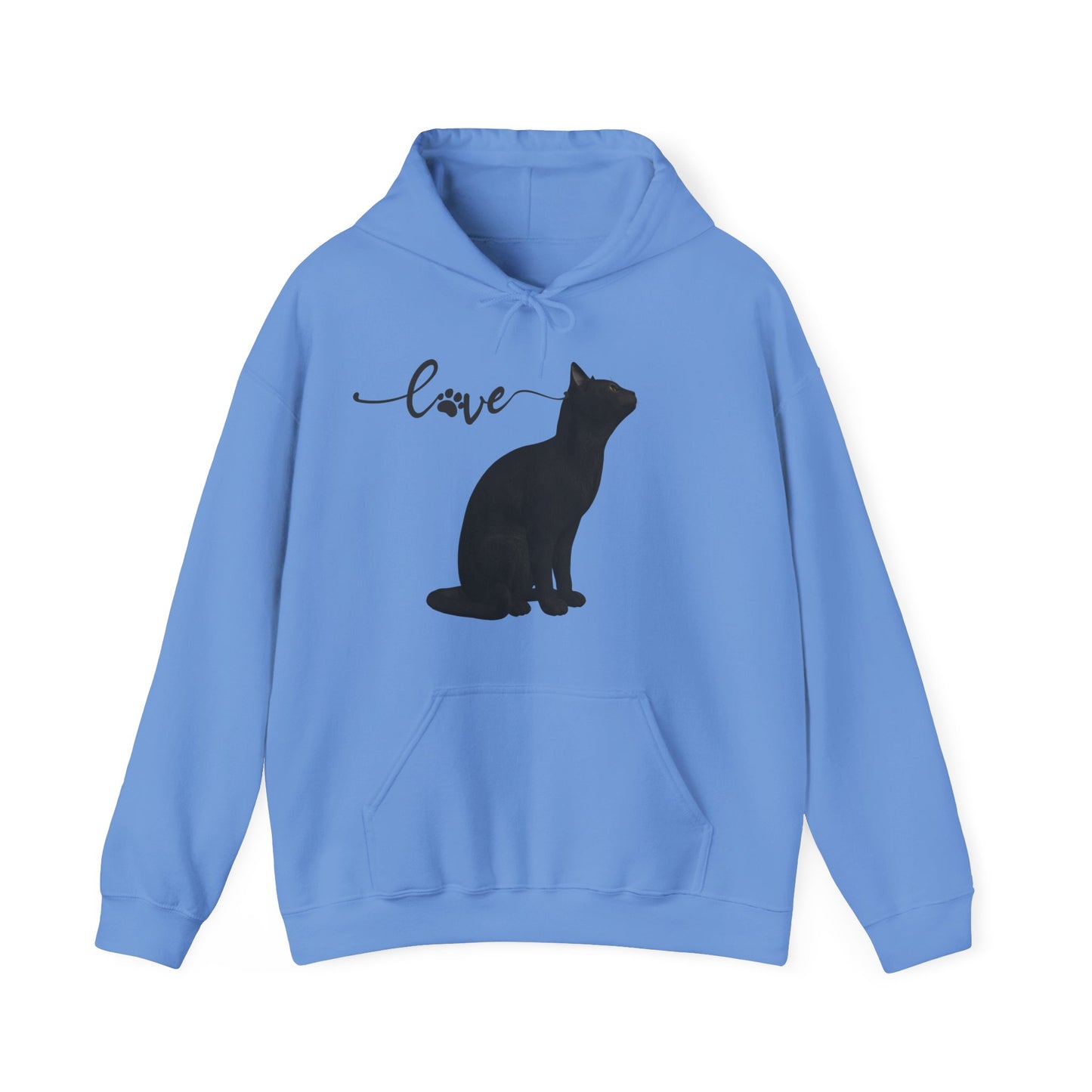 Love cat Unisex Heavy Blend™ Hooded Sweatshirt Cat Love