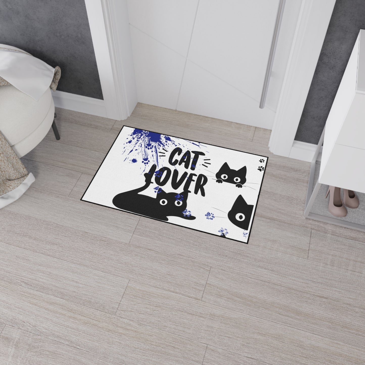 Cat lover Heavy Duty Floor Mat