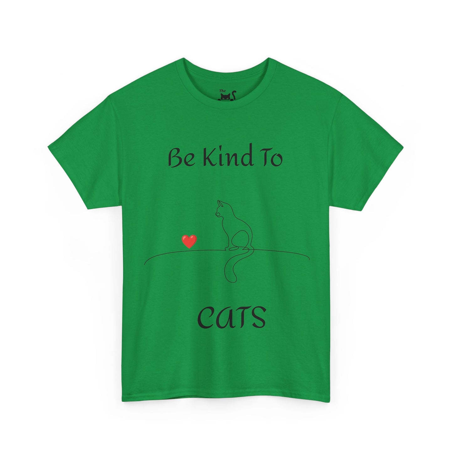 Be Kind to Cats Unisex Heavy Cotton Gildan 5000 Tee