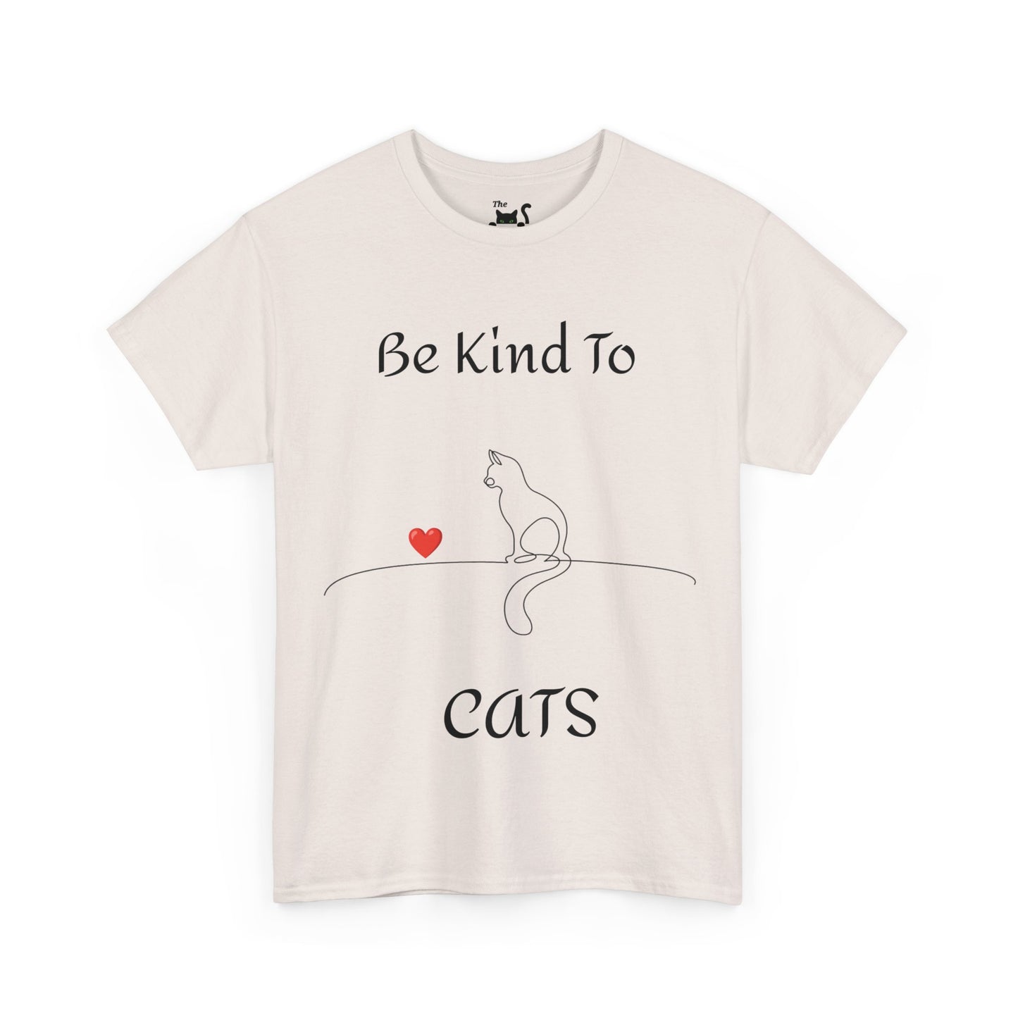 Be Kind to Cats Unisex Heavy Cotton Gildan 5000 Tee