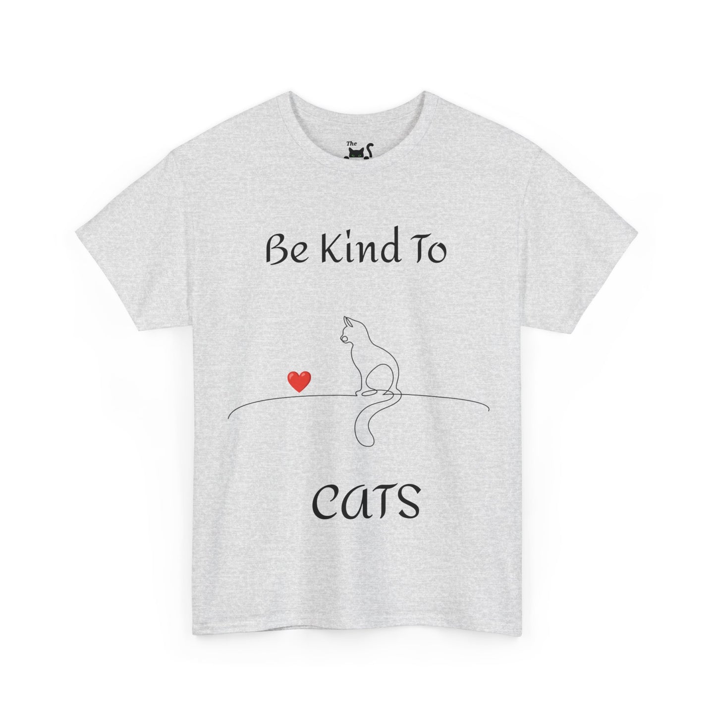 Be Kind to Cats Unisex Heavy Cotton Gildan 5000 Tee