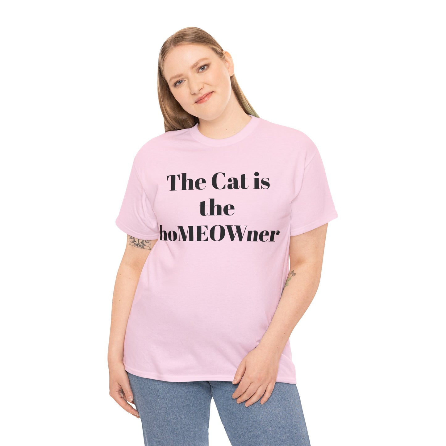 hoMEOWner Unisex Heavy Cotton Tee