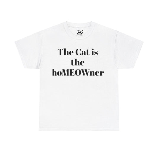 hoMEOWner Unisex Heavy Cotton Tee